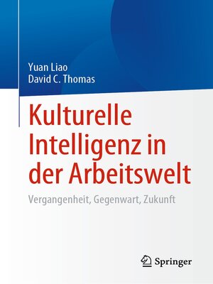 cover image of Kulturelle Intelligenz in der Arbeitswelt